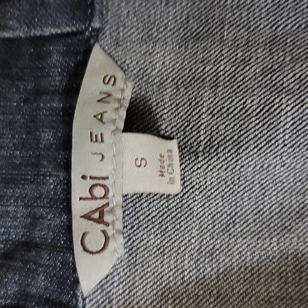 Cabi Jeans Women's Size Small Jean Jacket - Picture 2 of 6